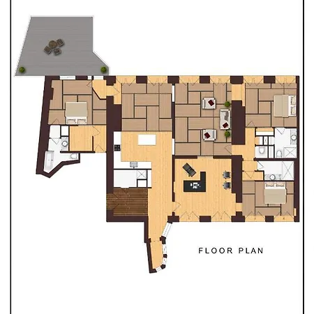 Historical - Odeon, Rive Gauche - 170 M2 公寓 巴黎